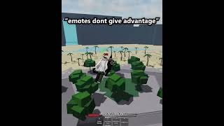 cool emote tricks tsb roblox tsbthestrongestbattlegrounds [upl. by Siubhan]