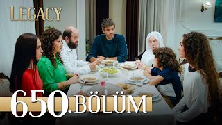 Emanet 650 Bölüm  Legacy Episode 650 [upl. by Brenza518]