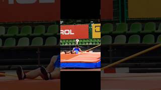 Pole Vault goes wrong How to break a crossbarr [upl. by Akemit360]