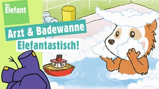 Bobo geht zum Kinderarzt amp Bobo in der Badewanne  Der Elefant  WDR [upl. by Ainitsirhc]