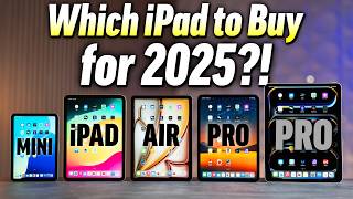 Which iPad to Buy for 2025  Dont Waste Your CASH [upl. by Jr]