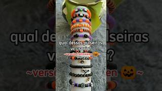 Versão halloween 🎃🧡 beads nflopa bracelet [upl. by Araccot]