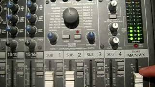 Mackie CFX16mkII Mixer [upl. by Ahsinnod]