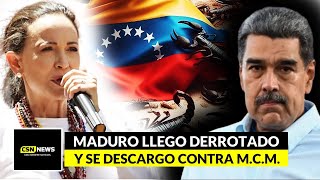 Maduro llego derrotado y arremete contra MCM noticias venezuela hoy [upl. by Eeryt434]