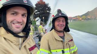 Übung der Freiwilligen Feuerwehr Westendorf Tirol [upl. by Herrmann975]