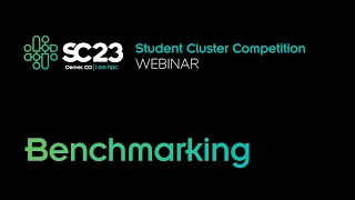 SCC23 Benchmarking Webinar [upl. by Jasmina]