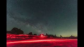 Milky Way at Trona Pinnacles [upl. by Frantz]