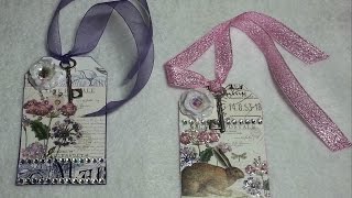 DIYRecycle Your Old Calendar Into Simple Beautiful Gift Tags [upl. by Dnomed]