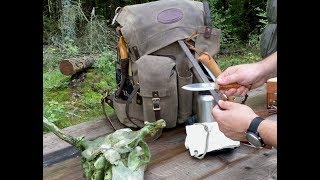 Bushcraft Pack Gear Loadout amp Walk In The Woods [upl. by Ytisahcal26]