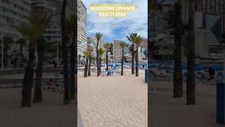 Benidorm Levante Beach Seafront Walk 2024 [upl. by Avir]