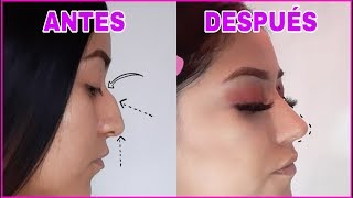 Crea tus propios💁‍♀️RESPINGADORES DE👃NARIZ con2 pesos ADIOS NARIZ AGUILEÑA [upl. by Nnasus]