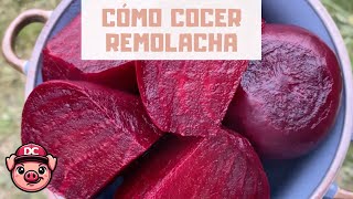 3 TRUCOS para Cocer Remolacha y Tiempo de Cocción ¡RECETA CON REMOLACHA [upl. by Ardnasirk]