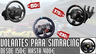 Guía de compra de volantes para simracing las mejores opciones desde 150€ hasta 400€ [upl. by Alimat]