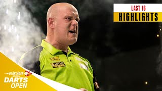 SURVIVING A SCARE  Last 16 Highlights  2023 Belgian Darts Open [upl. by Noirred]