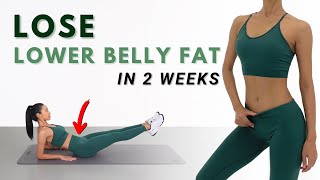 LOSE LOWER BELLY FAT in 2 weeks  10 MIN Lower Abs Workout [upl. by Latsryk684]