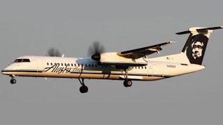 Man STEALS Plane Seattle  Dash 8 Q400 Stolen and Crash [upl. by Suolkcin]