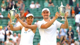 Taiwan’s Hsieh Wins Her First Wimbledon Mixed Doubles Title  TaiwanPlus News [upl. by Showker]