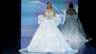 Nicole Milano Bridal Spring 2024  Barcelona Bridal Fashion Week [upl. by Cull]