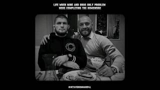 Life when mma ufc trend viral fyp meme funny conormcgregor khabibnurmagomedov [upl. by Alliuqet268]