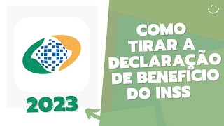 COMO TIRAR A DECLARAÇÃO DE BENEFICIÁRIO DO INSS NADA CONSTA EM 2023 [upl. by Eizeerb]