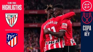 Resumen  Copa del Rey  Athletic Club 3–0 Atlético de Madrid  Semifinal vuelta [upl. by Dalila]