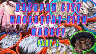 PART 2  MAGSAYSAY FISH MARKET DAGUPAN CITY [upl. by Mulac]