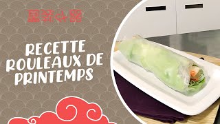 Recette Rouleaux de Printemps avec Easy Sushi®  Easy Sushi® [upl. by Merla]