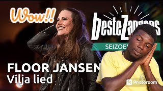 Floor Jansen  Vilja lied  Beste Zangers 2019  REACTION [upl. by Weathers709]