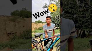 Ek😂 finger se cycle utha di wow nice comedy 😲😂😂😂🤣ll shorts shortsfeed youtubeshorts trending [upl. by Feola]