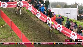 Cyclocross  UCI World Cup  Dendermonde  Men Elite  12 Nov 2023  Round 3 [upl. by Bevvy]