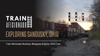 Exploring Sandusky Ohio  Train Aficionado BuckeyeBluegrass Express 2024 Tour [upl. by Aihppa212]