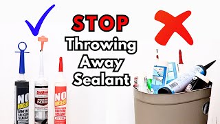 Say Goodbye To Wasted Sealant And Adhesive Tubes – Use Every Last Drop [upl. by Elacim360]