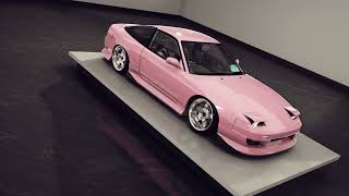 Nissan 180sx Final Konnexion  Assetto Corsa  Car Showcase [upl. by Ivens664]