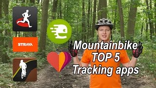 Top 5 Mountainbiking Tracker apps [upl. by Trici527]