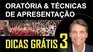 3 Grátis  Dicas de Oratória e Técnicas de Apresentação [upl. by Irap848]