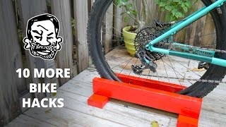 10 More Bike Hacks for MTB BMX and Road [upl. by Essiralc]