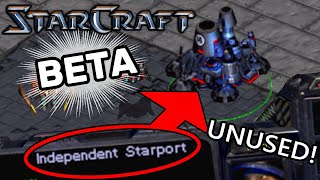 UNUSED Units amp Buildings in StarCraft Battlenet Beta [upl. by Collis]