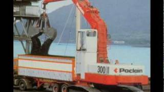 Poclain Excavators Slideshow [upl. by Dearden]