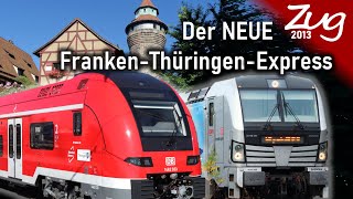 Der neue FrankenThüringenExpress startet mit ErsatzKonzept [upl. by Eglantine976]