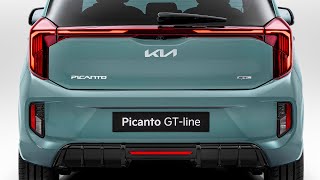 Kia Picanto GT Line ReviewKia Picanto 20222023Picanto GT WalkroundNew CarsSmall Cars [upl. by Iva]