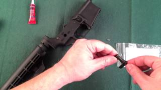 AR15 How to install an ambidextrous safety [upl. by Nirol334]