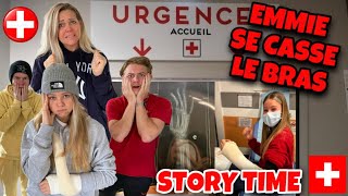 STORY TIME EMMIE SE CASSE LE BRAS AU COLLÈGE [upl. by Eimrej]