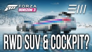 Forza Horizon 3  BEST quotRWDquot SUV COCKPIT ONLY CHALLENGE wStark3y90 [upl. by Egwan]