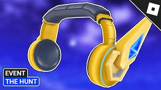 EVENT How to get VAULT STAR HEADPHONES in THE HUNT FIRST EDITION HUB  Roblox [upl. by Gunnar]