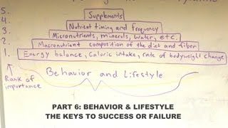 Part 6 Pyramid Overall Theme  Lifestyle amp Behavior [upl. by Ayotan]