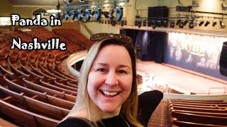 Touring the historic Ryman Auditorium  Nashville Tennessee [upl. by Mcclenaghan]