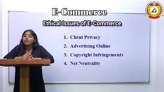 ECommerce  Ethical Issues of eCommerce  Legal Issues of ECommerce [upl. by Perr]