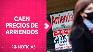 HAY MAYOR OFERTA Precios de los arriendos en la Región Metropolitana ha bajado un 128 [upl. by Landes93]