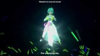 Anata no Utahime Your Songtress  Hatsune Miku Project DIVA Live  eng subs [upl. by Keverne18]