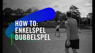 HOWTO 02  ENKELSPEL EN DUBBELSPEL [upl. by Fransis527]